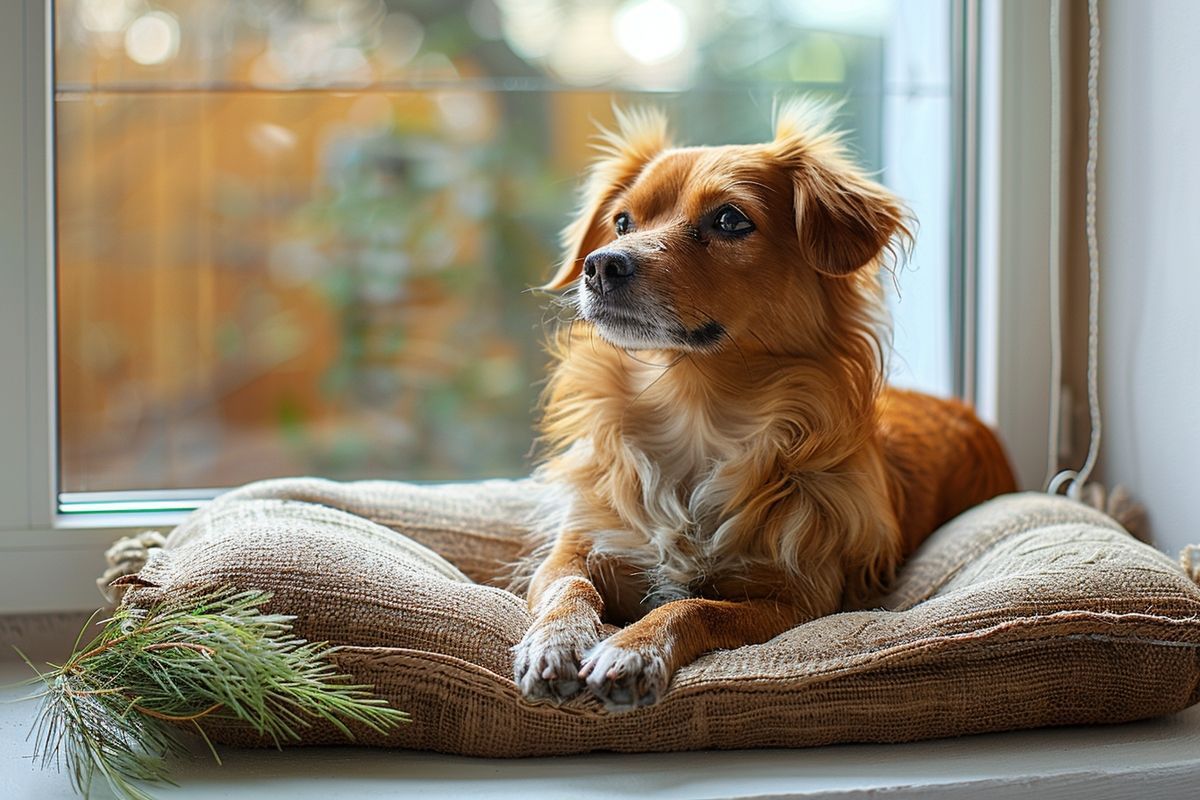 Apprenez à fabriquer un coussin pour chien avec un jean et des t-shirts usés