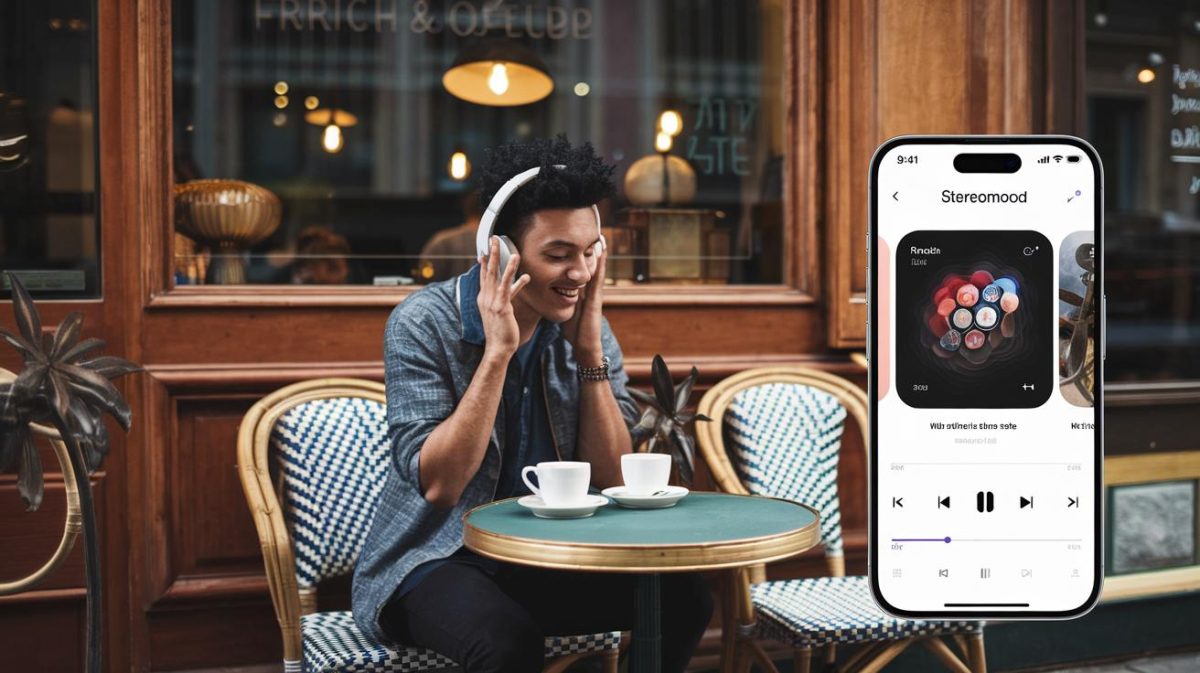 Savourez chaque moment avec Stereomood, votre radio gratuite personnalisée sans interruptions